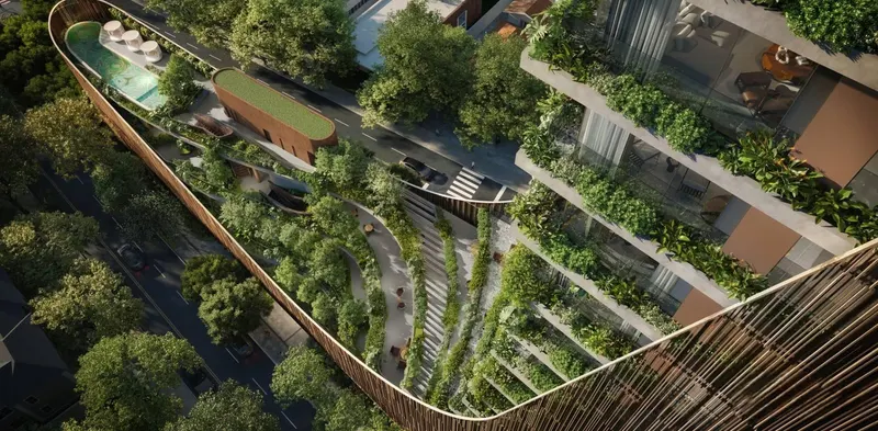 Áreas comuns do 280 Art Boulevard