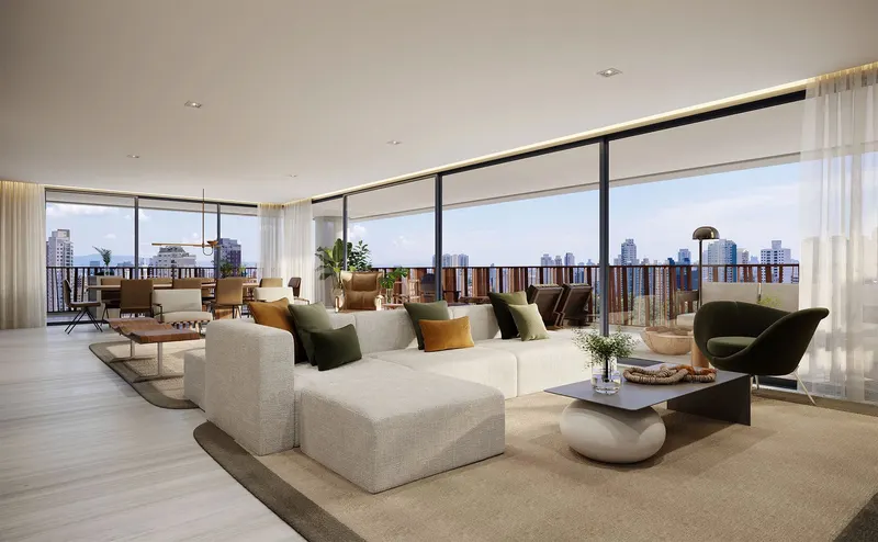 Interior no Arbre Vila Nova Conceição (decorado da construtora)