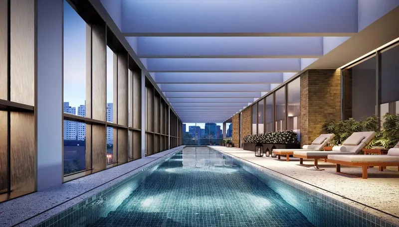 Áreas comuns do Art AG Residences