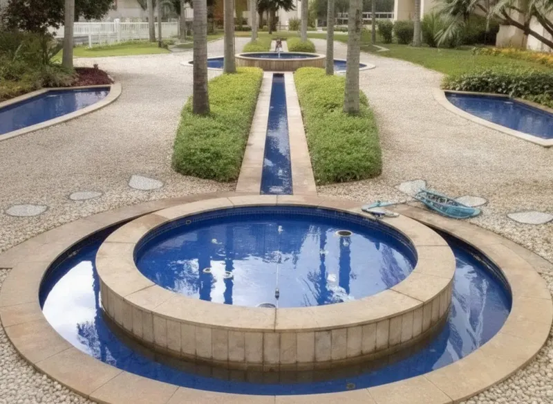 Áreas comuns do Le Parc Residential Resort