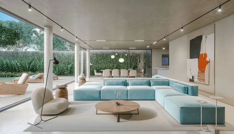 Interior no Vila Verde 660 (decorado da construtora)